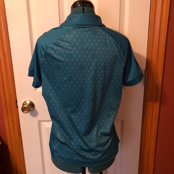 Nike turquoise golf shirt size medium - Picture 3 of 3